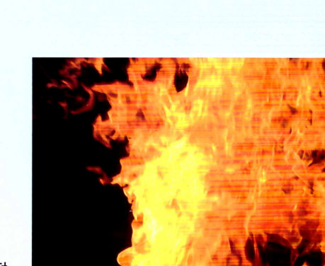 Flame-resistant rubber hose